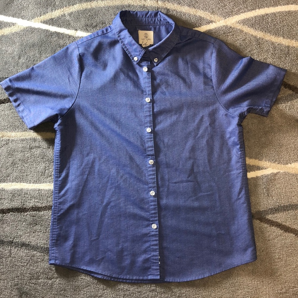 Girl’s Button Down Oxford Dress Shirt